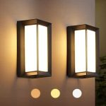 aplique de pared exterior 18w