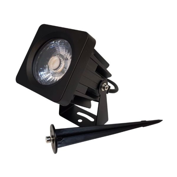 Luminaria de Led con Estaca y Braket cuadrado