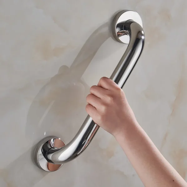 AGARRADERA DE DUCHA TUBO DE ACERO INOX 32MM