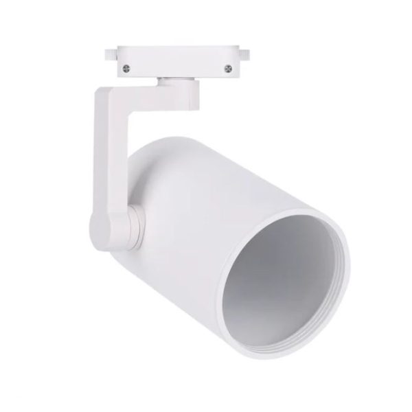 Spot para Riel Cilindro Blanco