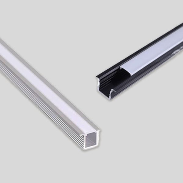 Perfil De aluminio Empotrado 15 x 16.8 x 9 mm Para Cinta Led