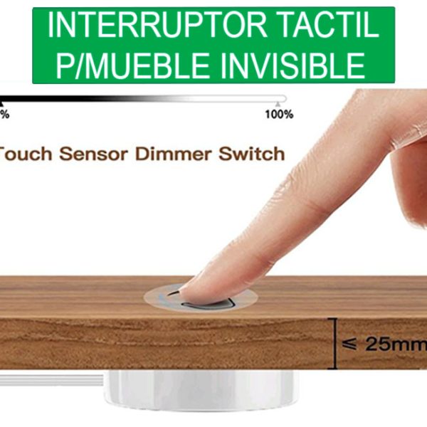 Interruptor táctil P/Mueble Invisible