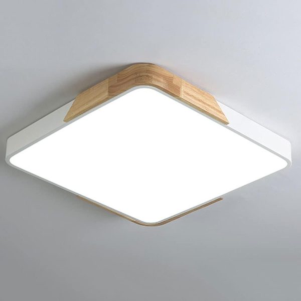 Plafon Smart Elegant Con Control 36W Negro/Blanco