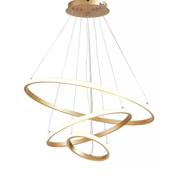 Lampara Colgante 3 Aros 50W #5074